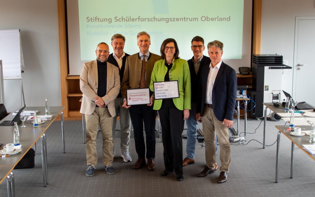Stiftung Schülerforschungszentrum Oberland nimmt Arbeit auf