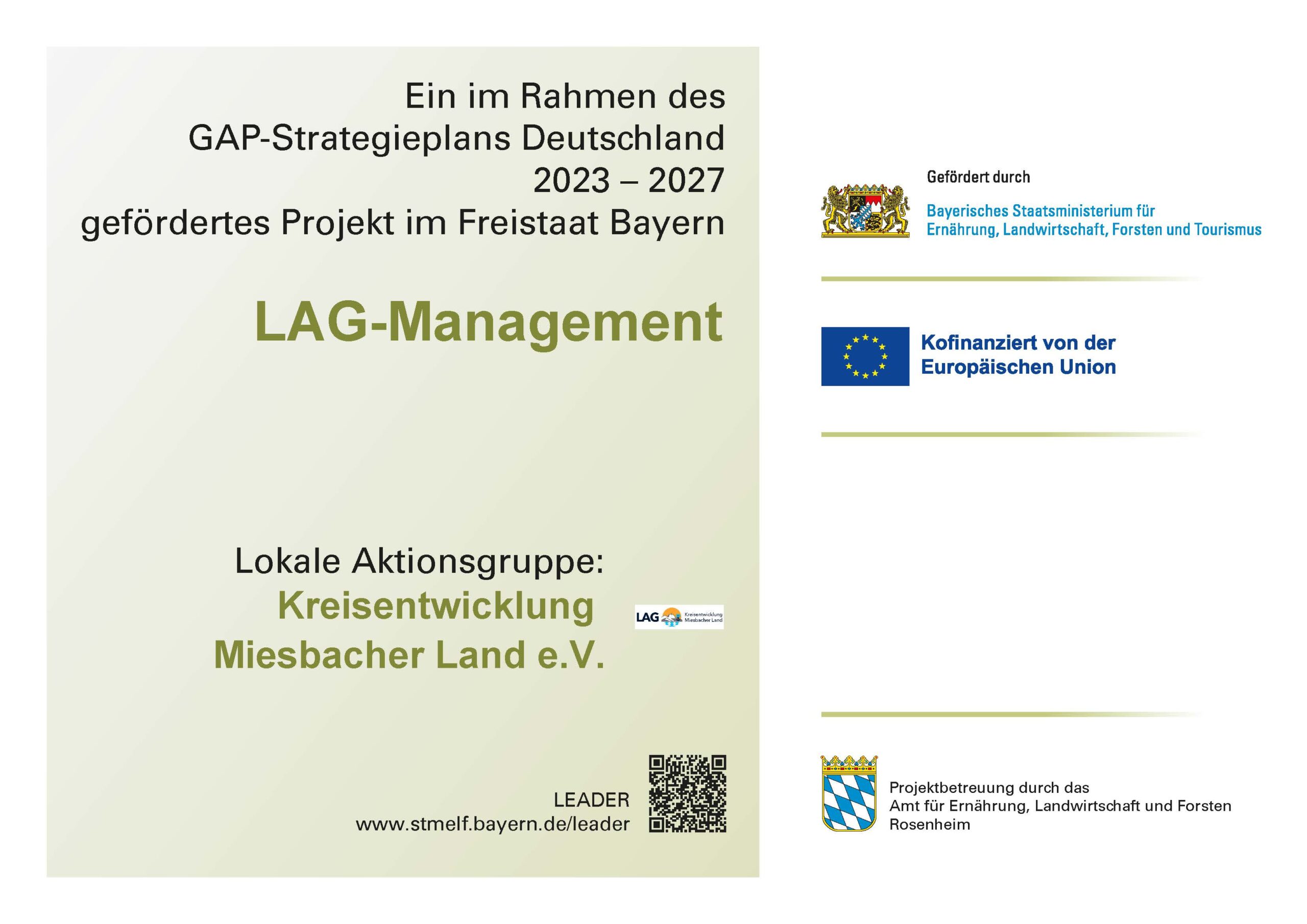 Tafel LEADER LAG Management 2023-2027 Coworkations