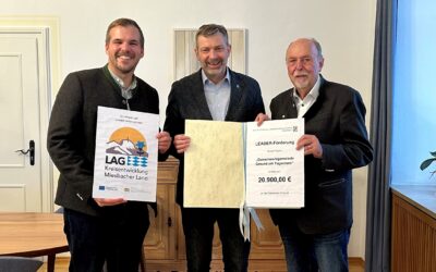 LEADER Zuwendungsbescheid für das Projekt „Gemeinwohlgemeinde Gmund am Tegernsee“