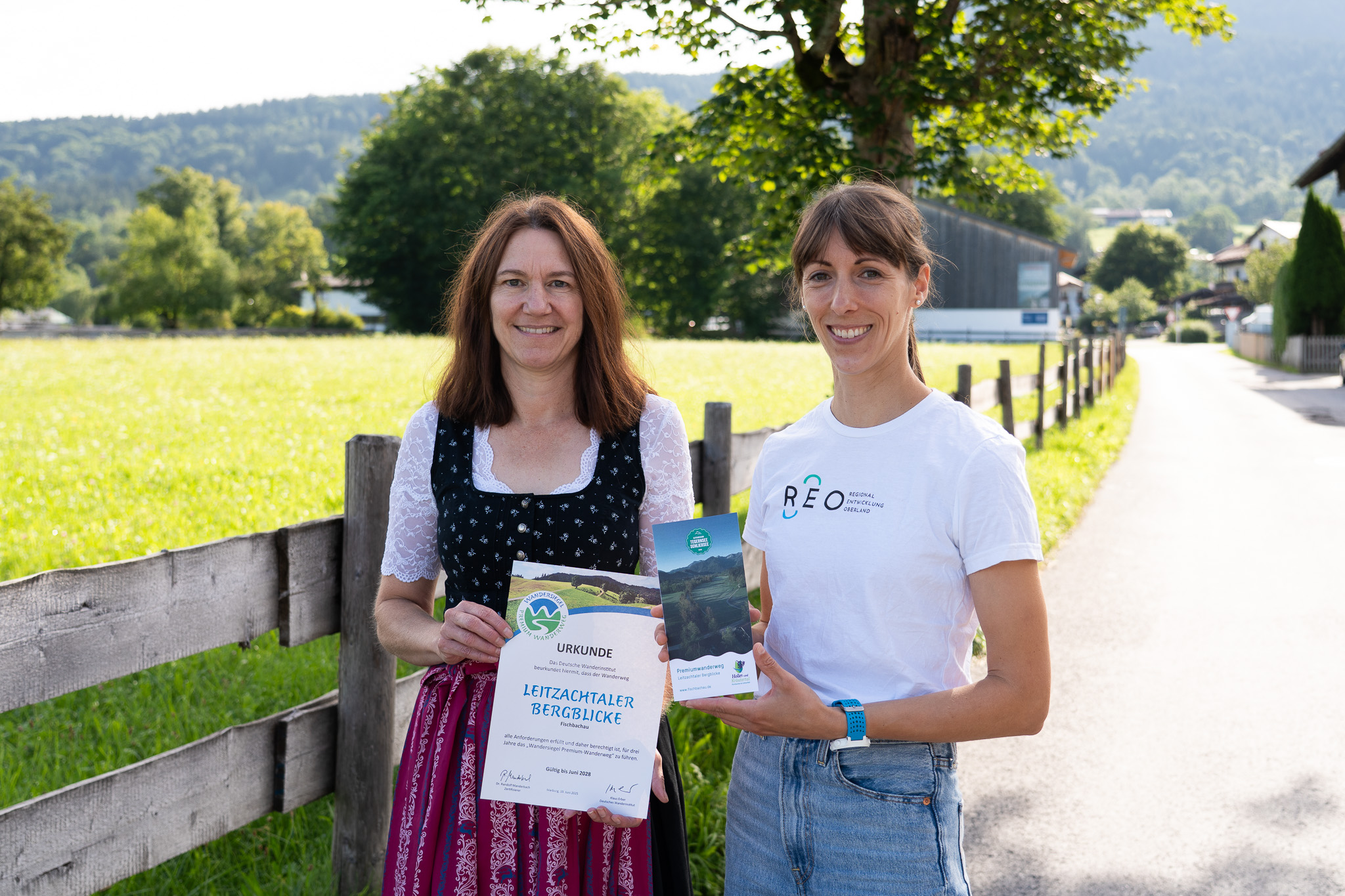 Premiumwanderung für Genießer: „Leitzachtaler Bergblicke“ in Fischbachau wieder zertifiziert