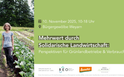 Mehrwert durch Solidarische Landwirtschaft – Chancen für Betriebe und Verbraucher im Oberland