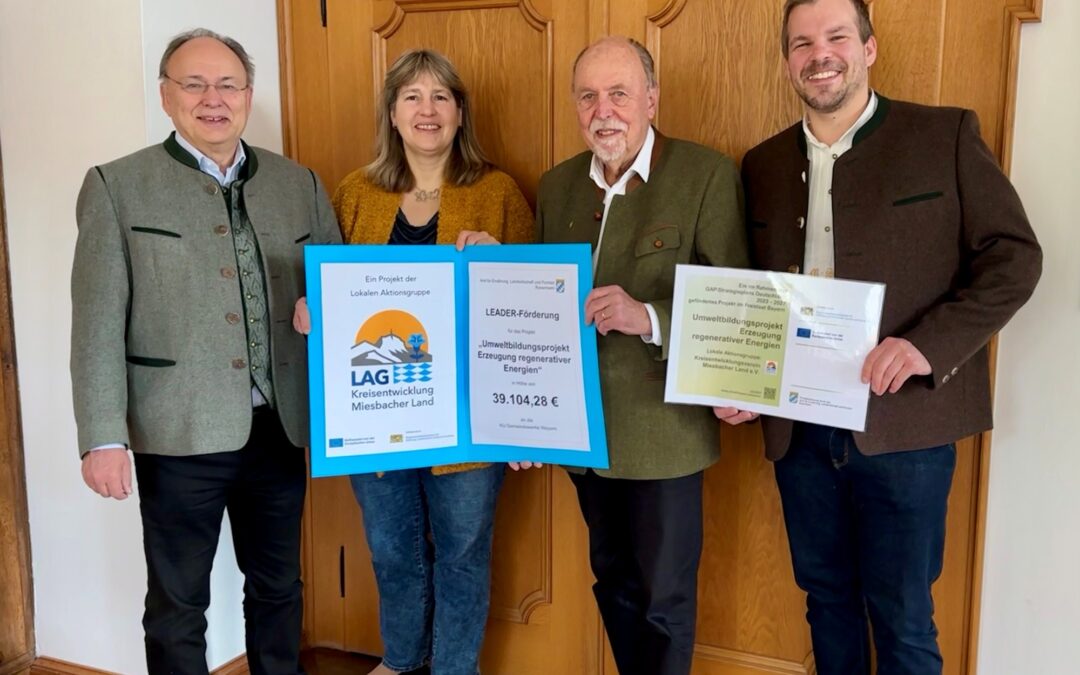 LEADER-Förderung für Umweltbildungsprojekt in Weyarn