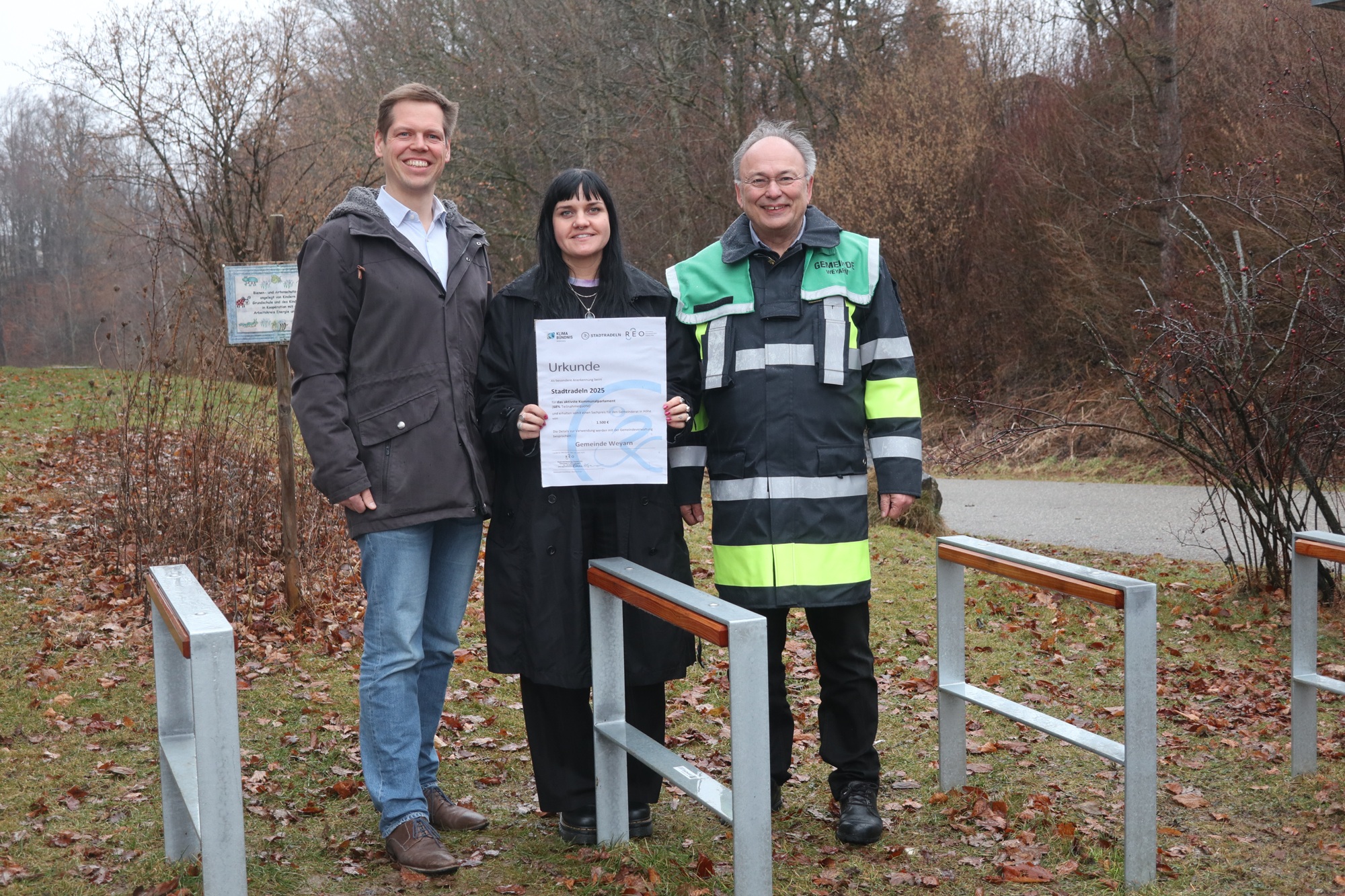 STADTRADELN-Auszeichnung stärkt Radinfrastruktur in Weyarn